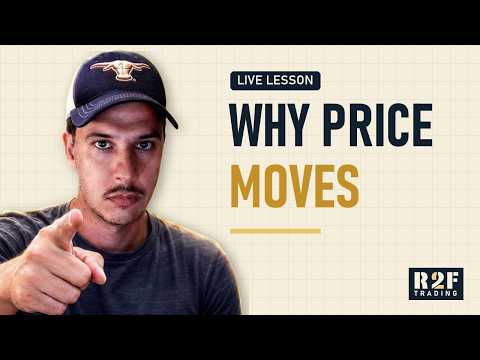 Why Price Moves: Liquidity, Efficiency and Market Psychology (ICT, Live)