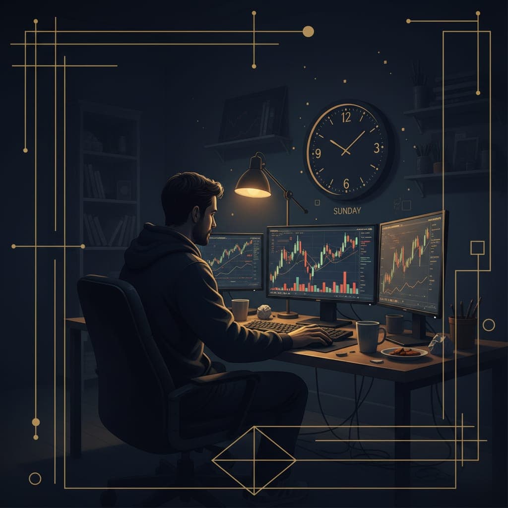 The Sunday Night Lie Every ICT Trader Tells Himself